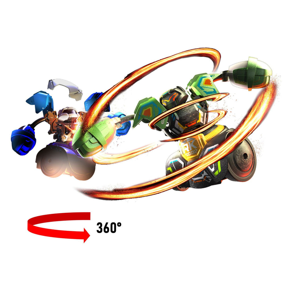 Imagen del producto Silverlit Robo Kombat Tornado Robots teledirigidos Set de 2 Verde/Azul