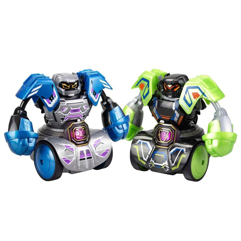 Imagen del producto Silverlit Robo Kombat Tornado Robots teledirigidos Set de 2 Verde/Azul