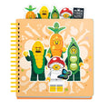 Imagen del producto Cuaderno con pestañas LEGO Minifigures Mercado de granjeros