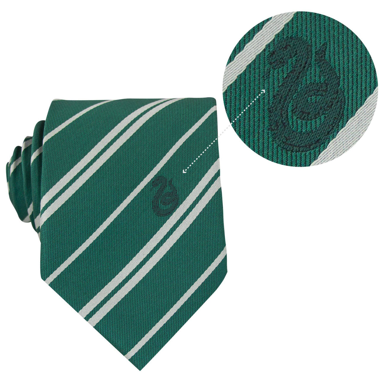 Imagen del producto Harry Potter Corbata y Pin Caja Deluxe Slytherin