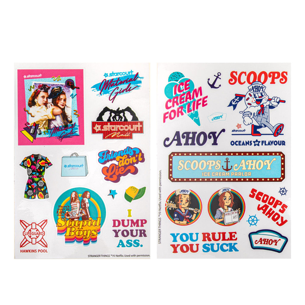 Imagen del producto Stranger Things Pack de pegatinas Temporada 3