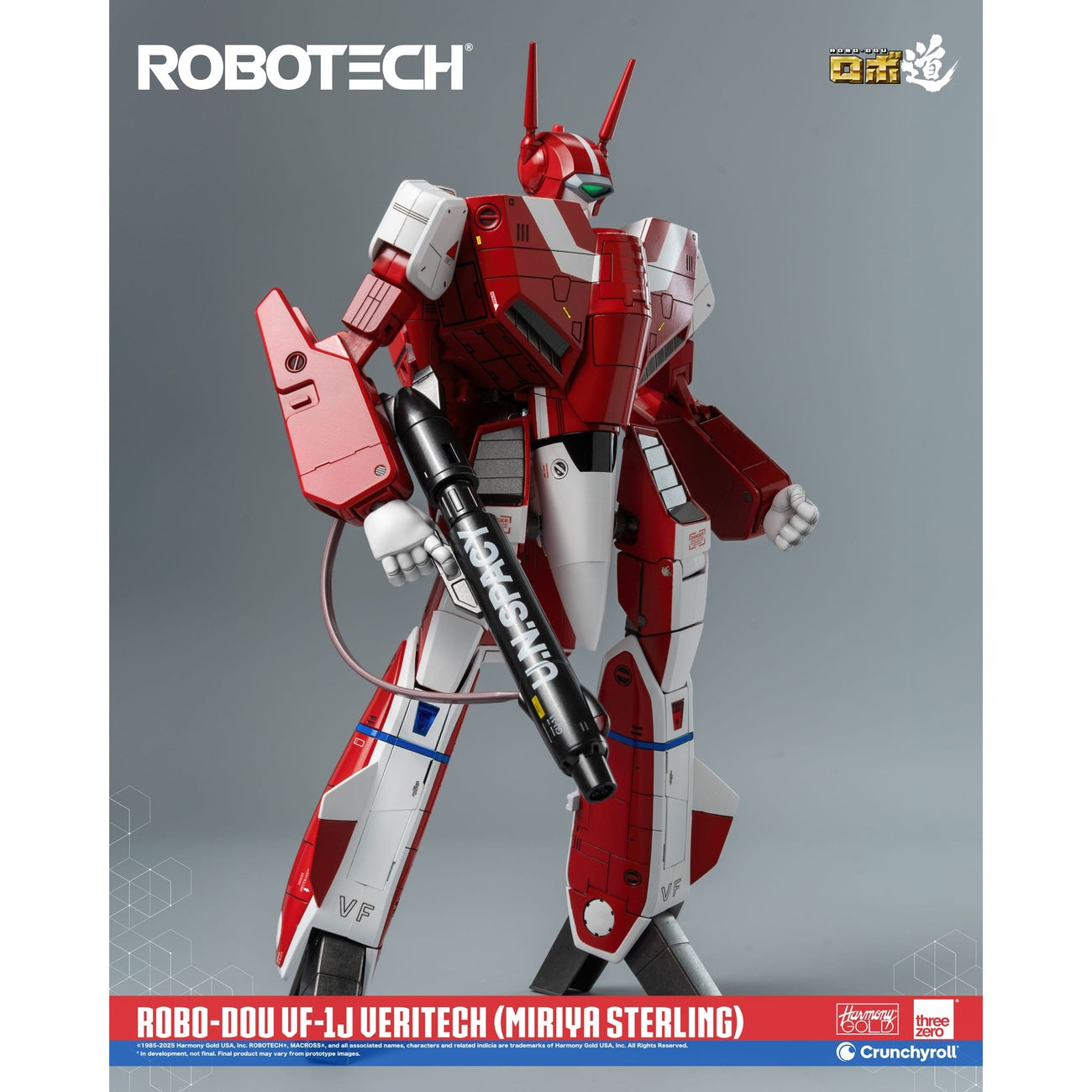 Imagen del producto Figura de acción Robotech ROBO-DOU VF-1J Veritech (Miriya Sterling) 20 cm