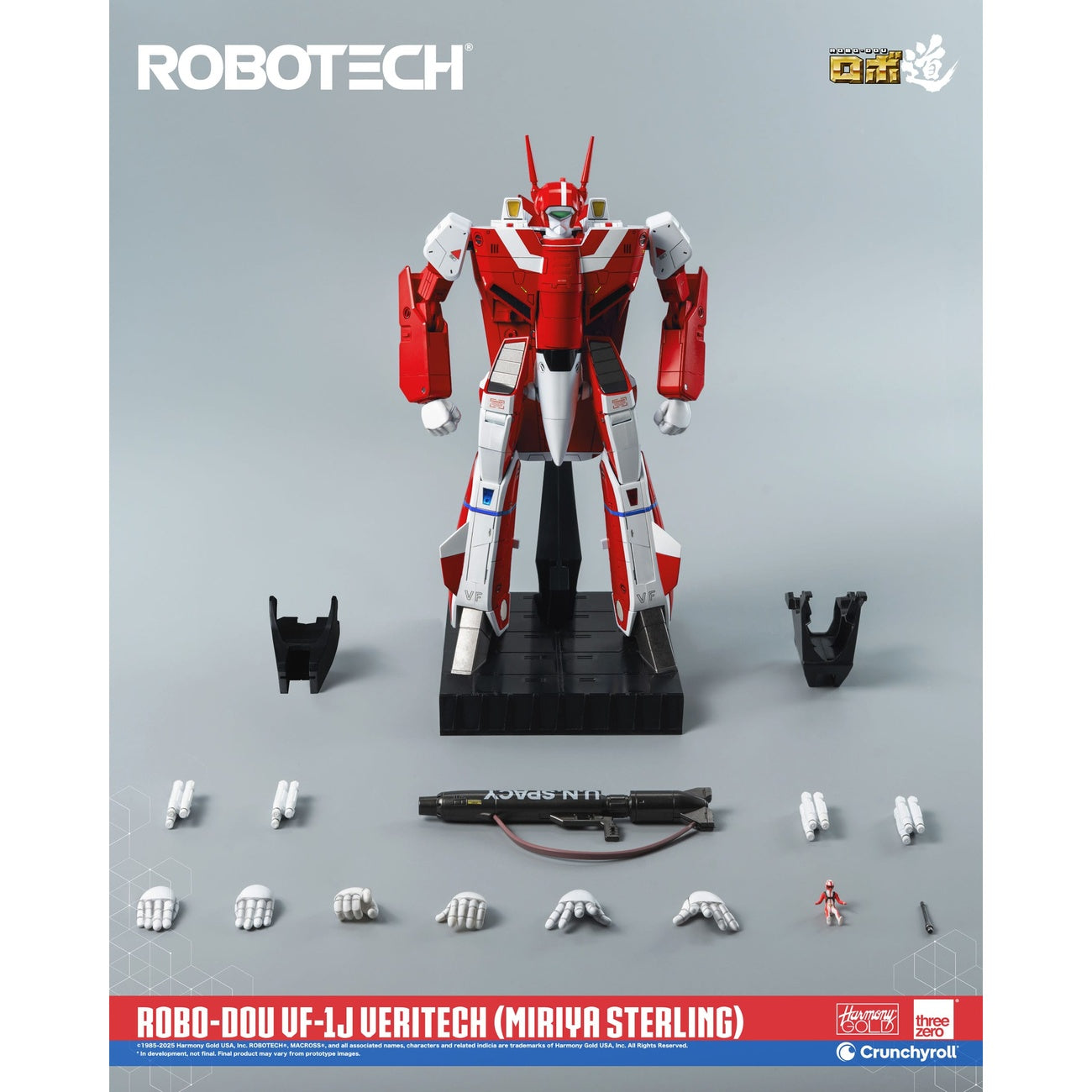 Imagen del producto Figura de acción Robotech ROBO-DOU VF-1J Veritech (Miriya Sterling) 20 cm