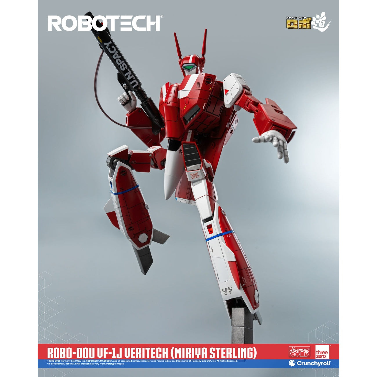 Imagen del producto Figura de acción Robotech ROBO-DOU VF-1J Veritech (Miriya Sterling) 20 cm