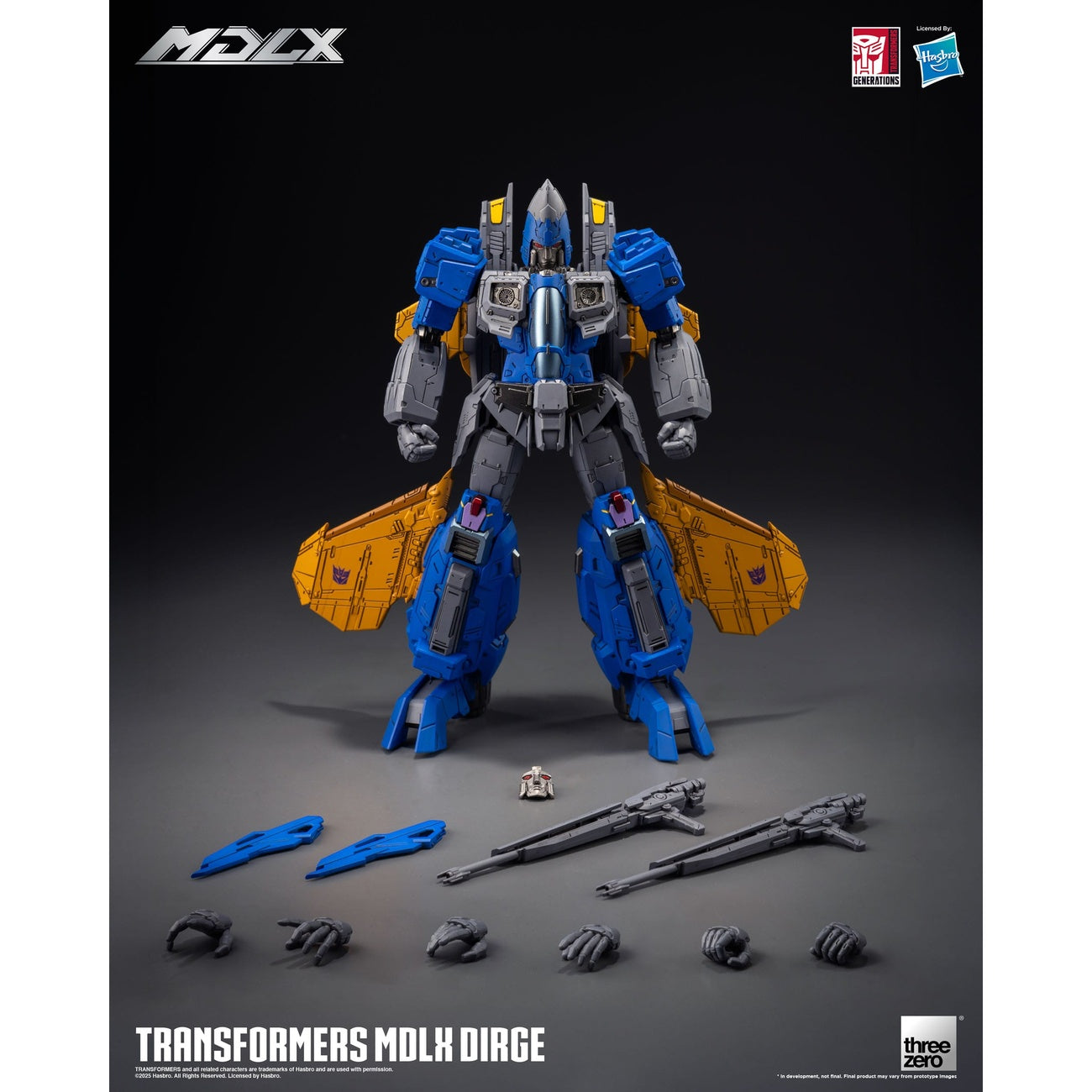 Imagen del producto Transformers MDLX Figura de acción Dirge 20 cm
