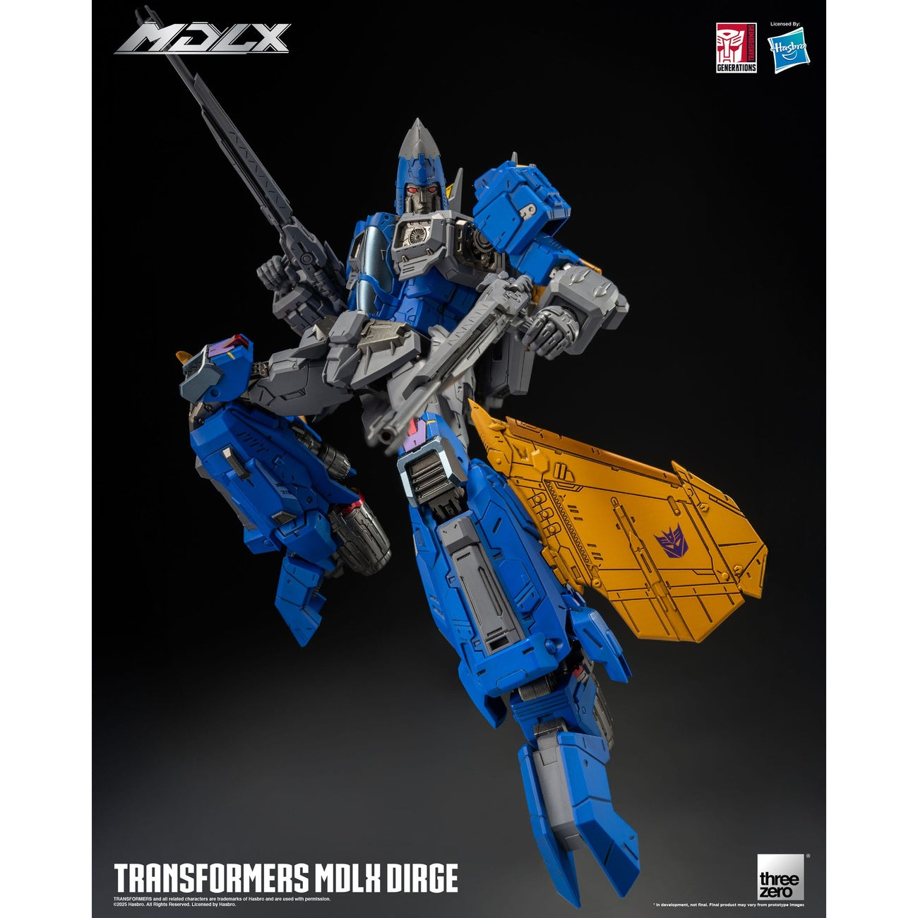 Imagen del producto Transformers MDLX Figura de acción Dirge 20 cm