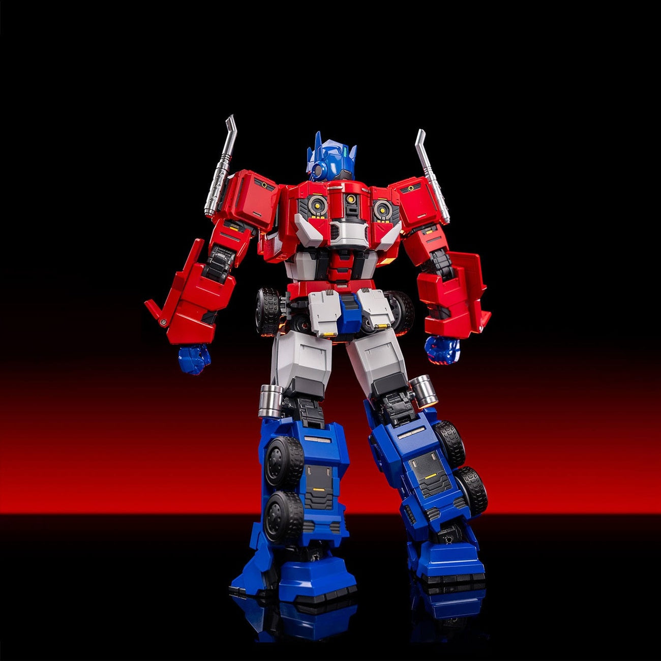 Imagen del producto Transformers Combot figura de acción de metal fundido Optimus Prime 19 cm