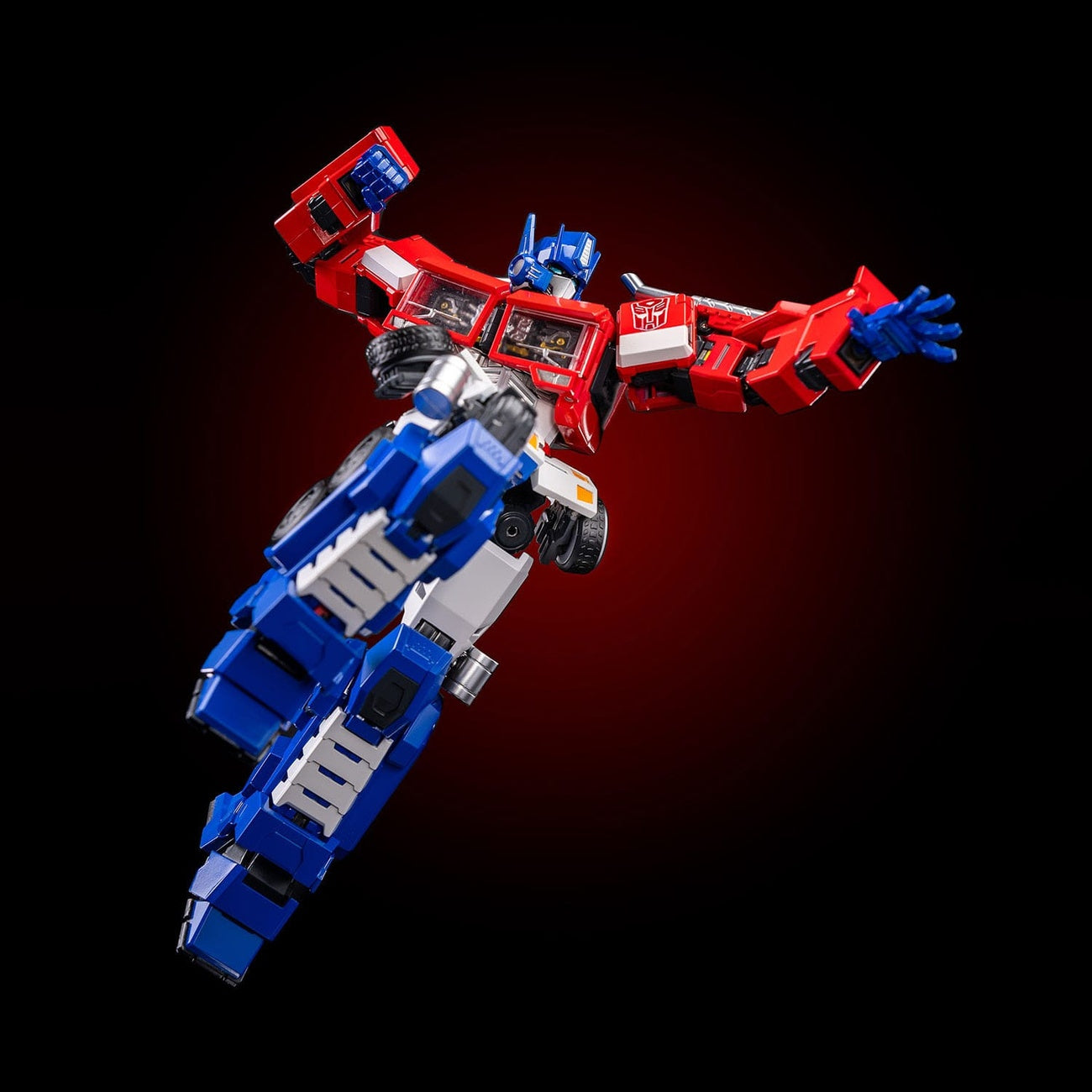 Imagen del producto Transformers Combot figura de acción de metal fundido Optimus Prime 19 cm