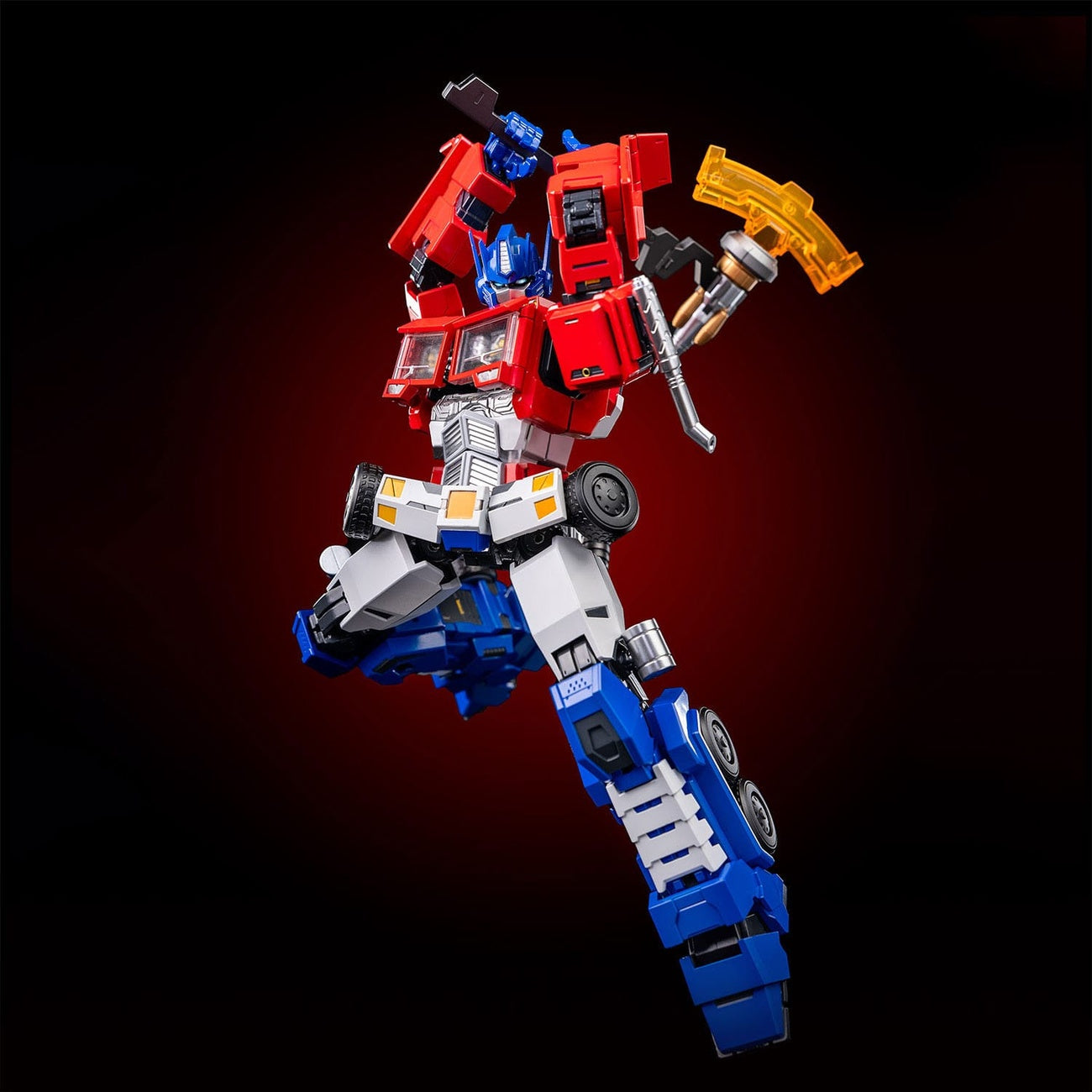 Imagen del producto Transformers Combot figura de acción de metal fundido Optimus Prime 19 cm