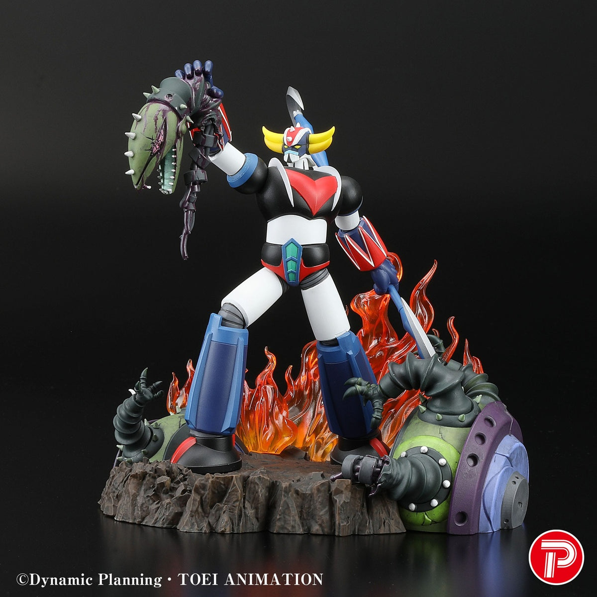 Imagen del producto Grendizer Scene Selection 01 Estatua PVC Grendizer a Cry of Victory 14 cm