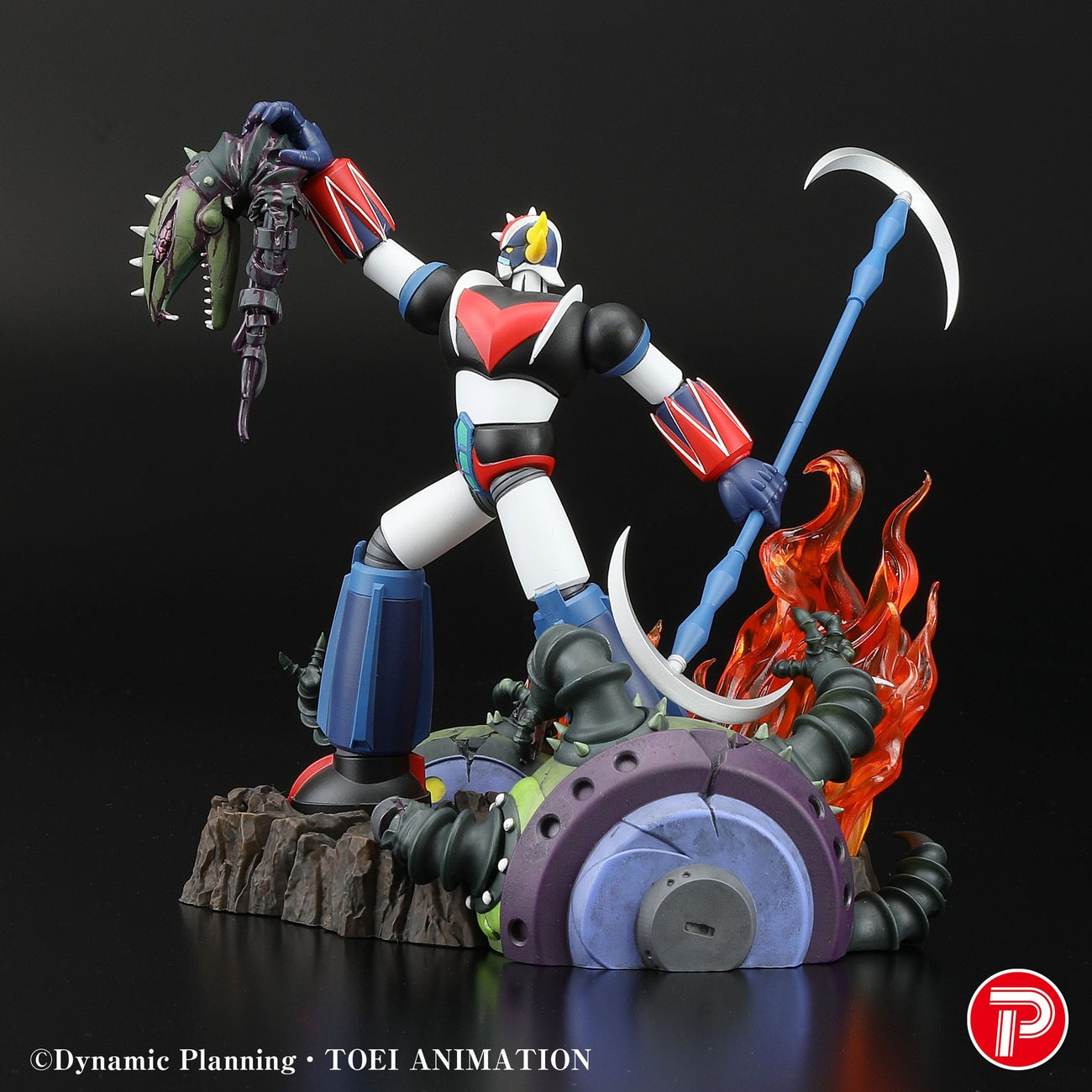 Imagen del producto Grendizer Scene Selection 01 Estatua PVC Grendizer a Cry of Victory 14 cm