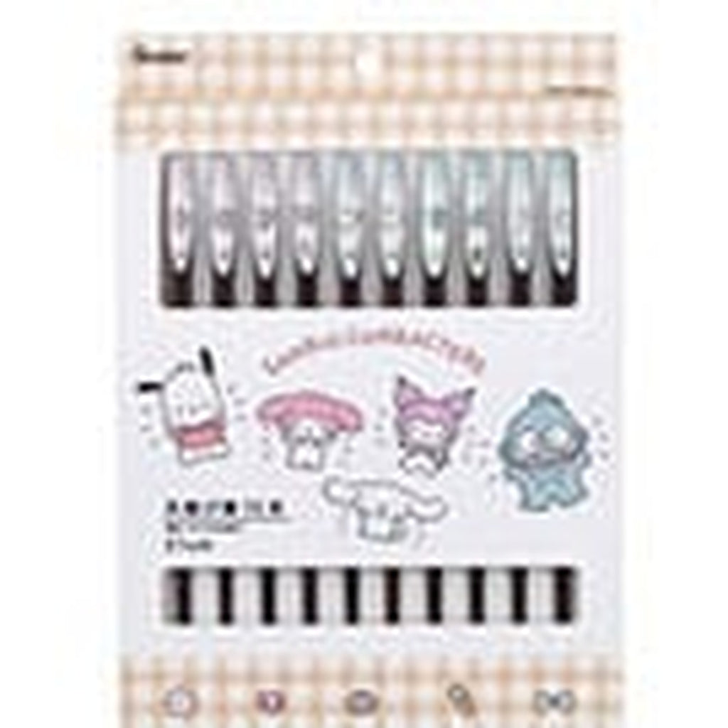 Imagen del producto Palillos Sanrio pack de 10 Characters