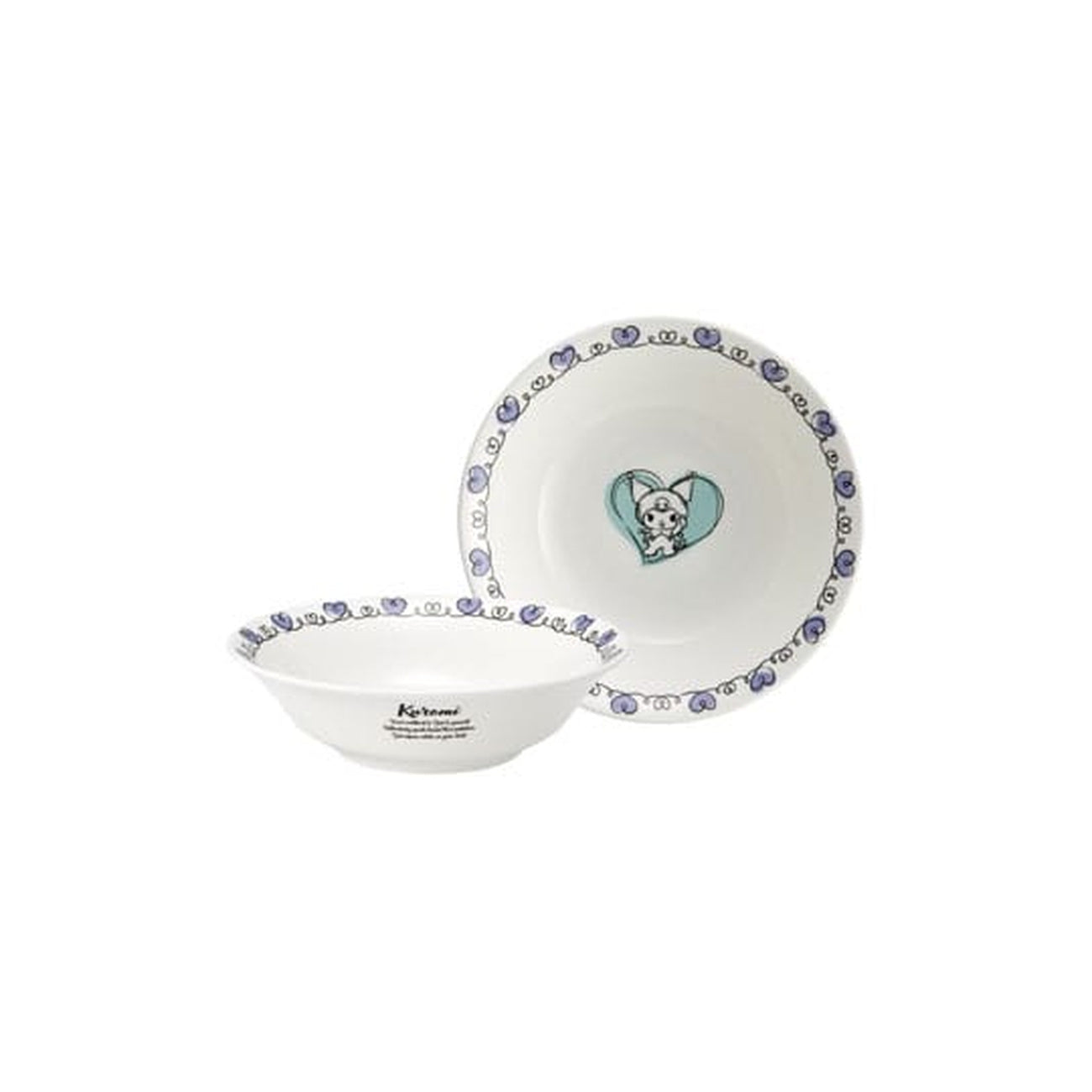 Imagen del producto Cuenco Sanrio de porcelana Bone China Kuromi