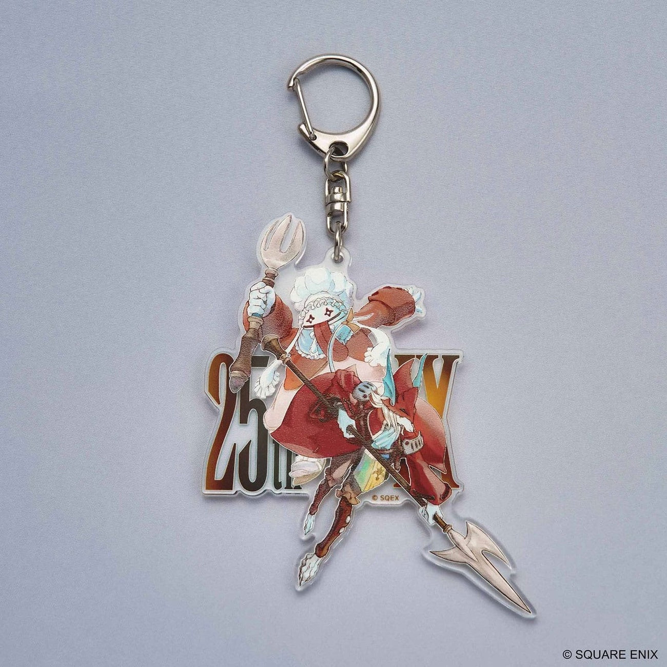 Imagen del producto Final Fantasy IX Llavero acrílico 25th Anniversary Quina & Freya