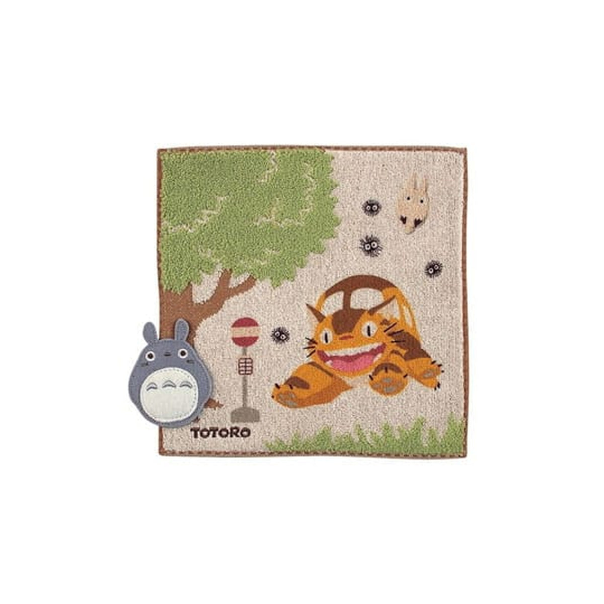 Imagen del producto Mi Vecino Totoro mini toalla Parada de autobús 25 x 25 cm