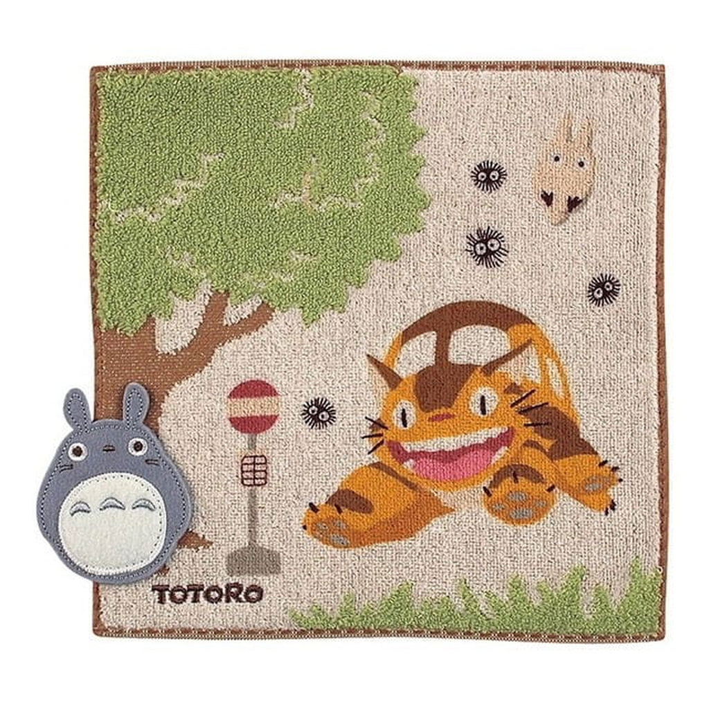 Imagen del producto Mi Vecino Totoro mini toalla Parada de autobús 25 x 25 cm