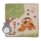 Imagen del producto Mi Vecino Totoro mini toalla Parada de autobús 25 x 25 cm