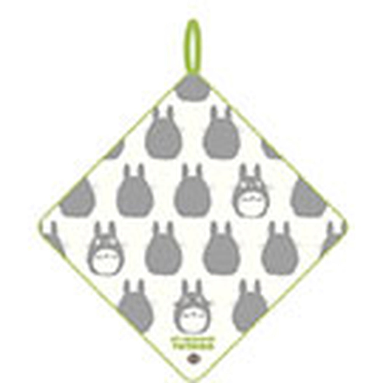 Imagen del producto Mi Vecino Totoro toalla mini Big Totoro Silhouette 33 x 33 cm