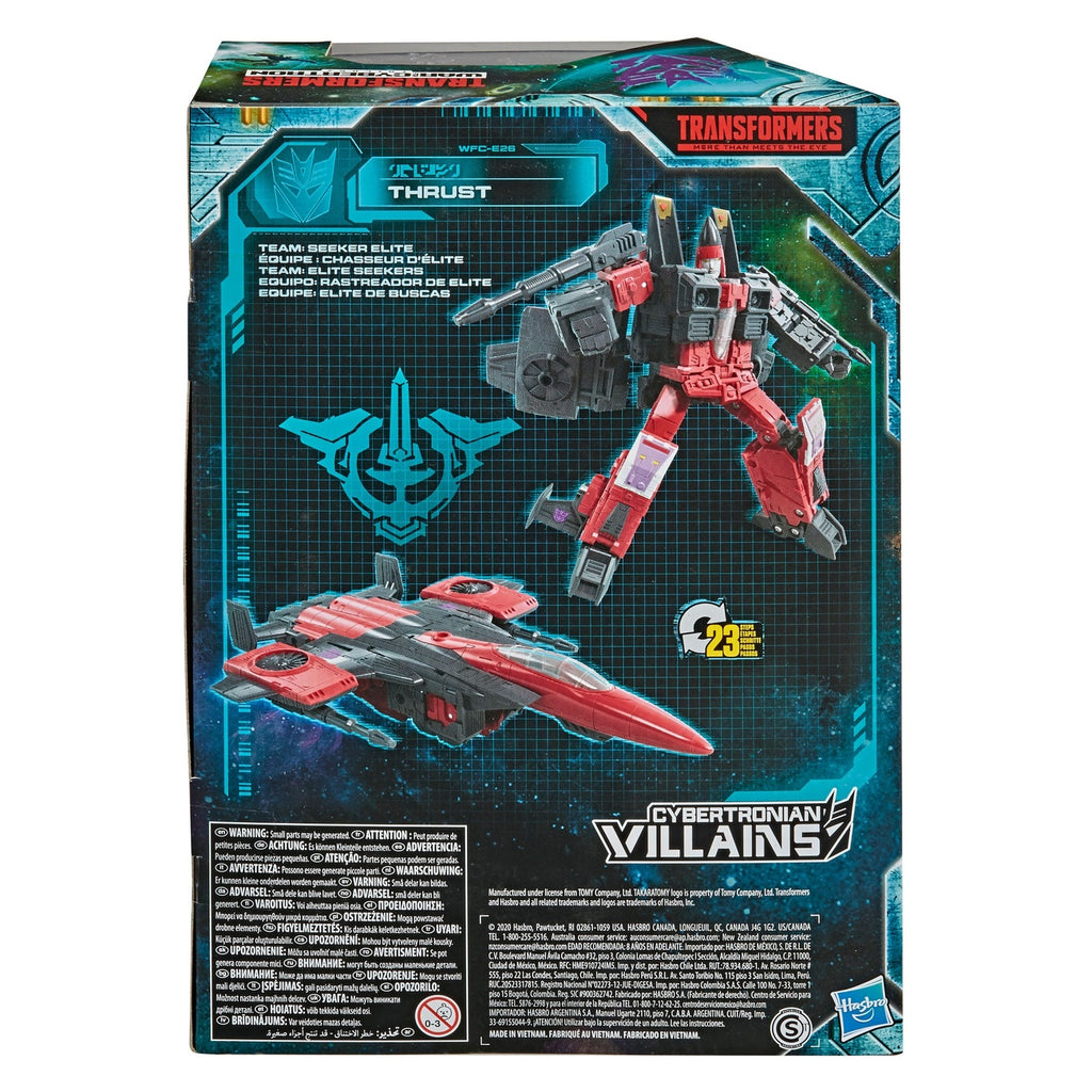 Product image Transformers Generations War for Cybertron: Earthrise Voyager Class Action Figure Thrust 18 cm