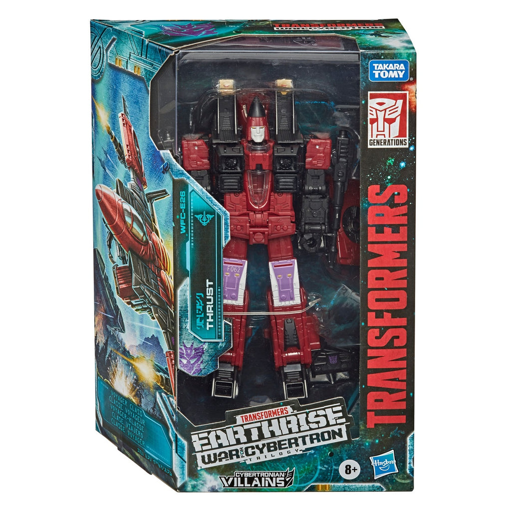 Product image Transformers Generations War for Cybertron: Earthrise Voyager Class Action Figure Thrust 18 cm