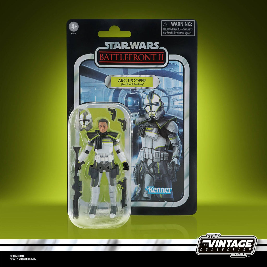 Imagen del producto Star Wars: Battlefront II Vintage Collection Gaming Greats figura de acción 2022 ARC Trooper (Lambent Seeker) 10 cm