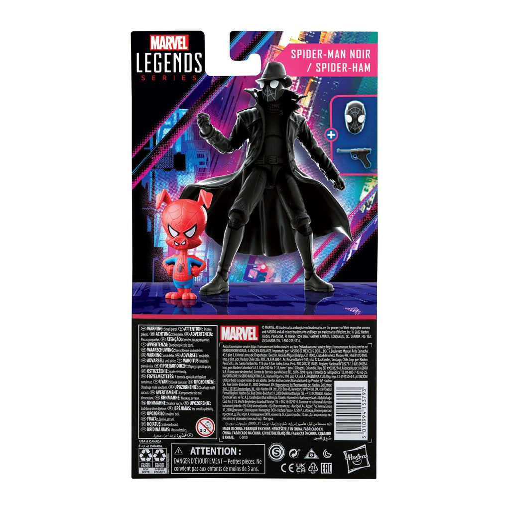 Product image Spider-Man: Into the Spider-Verse Marvel Legends Action Figures 2-Pack 2022 Spider-Man Noir & Spider-Ham 15 cm
