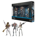 Imagen del producto Star Wars Jedi: Survivor Black Series Pack de 3 figuras de acción Magna Guard, Super Battle Droid & Battle Droid