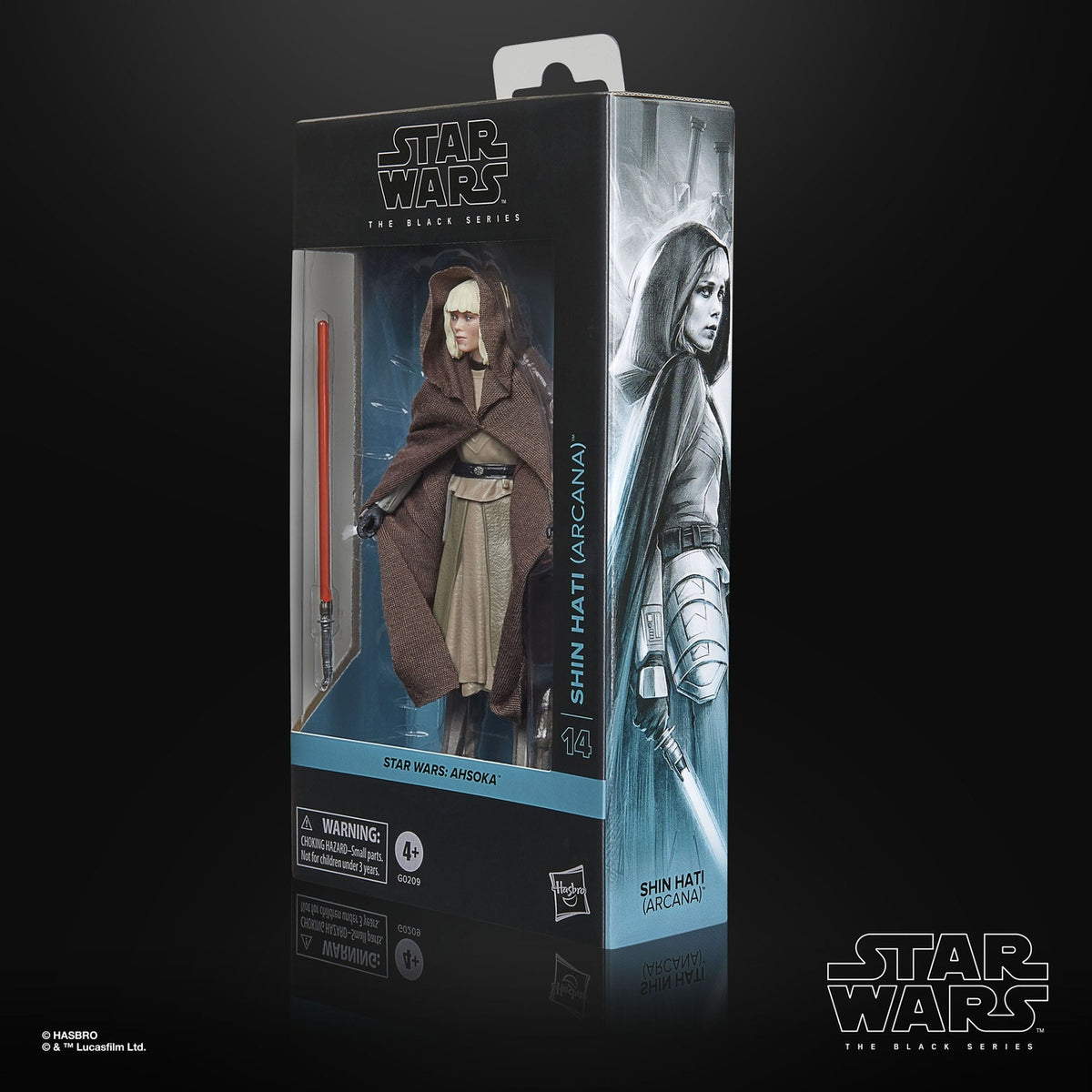 Imagen del producto Star Wars: Ahsoka figura Black Series Shin Hati (Arcana) 15 cm
