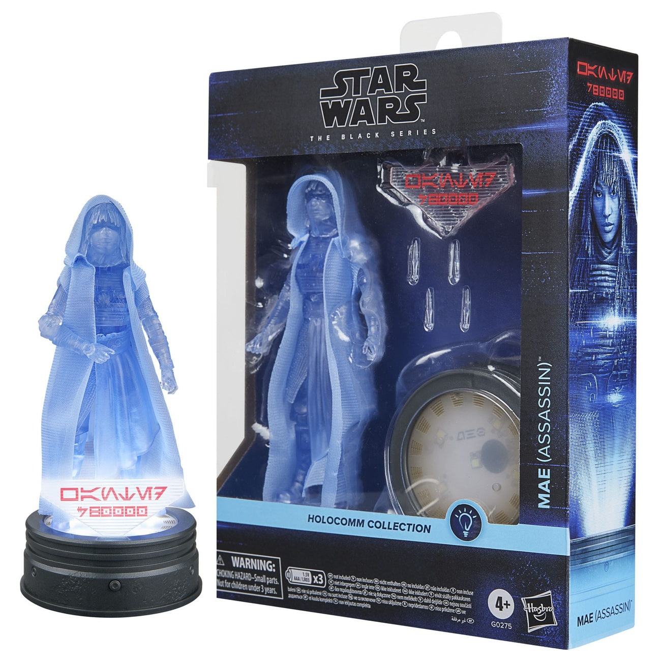 Imagen del producto Star Wars Black Series Holocomm Collection figura de acción Mae (Assassin) 15 cm