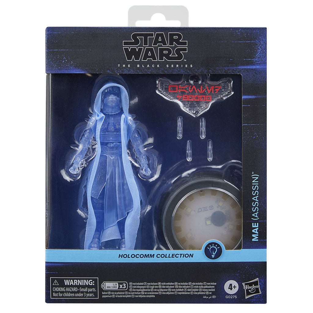 Imagen del producto Star Wars Black Series Holocomm Collection figura de acción Mae (Assassin) 15 cm