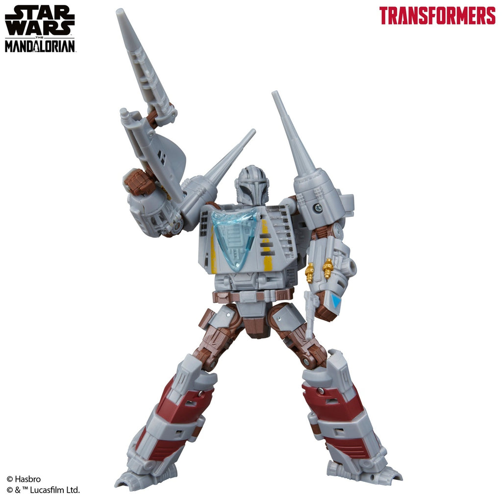 Imagen del producto Figura de acción Star Wars x Transformers The Mandalorian / N-1 Starfighter 19 cm