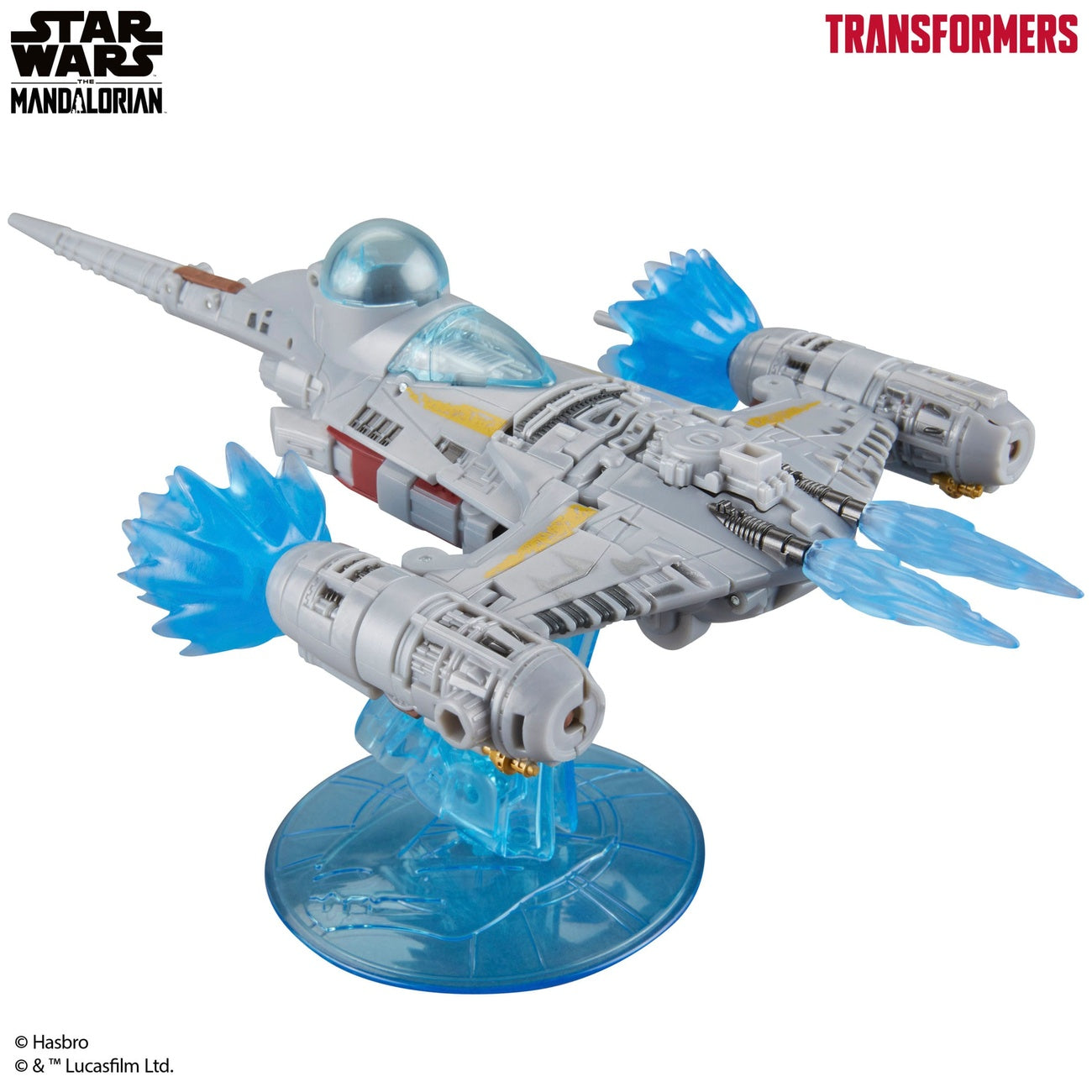 Imagen del producto Figura de acción Star Wars x Transformers The Mandalorian / N-1 Starfighter 19 cm