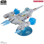 Imagen del producto Figura de acción Star Wars x Transformers The Mandalorian / N-1 Starfighter 19 cm