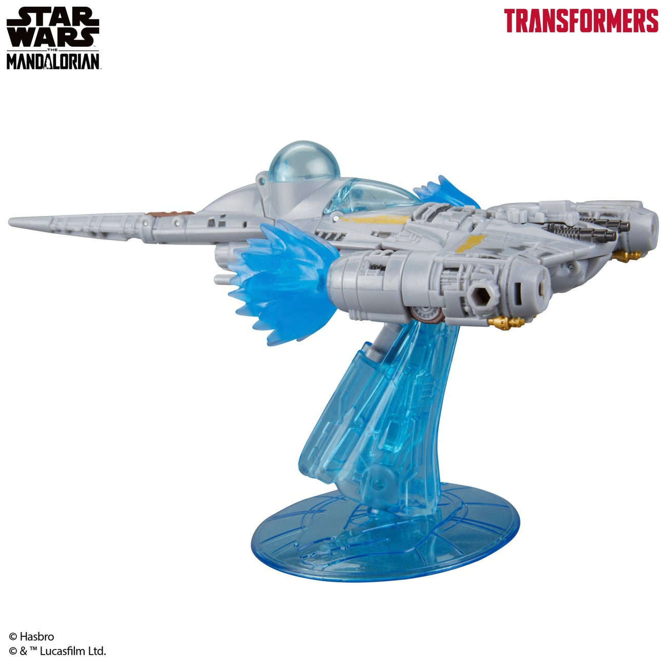 Imagen del producto Figura de acción Star Wars x Transformers The Mandalorian / N-1 Starfighter 19 cm