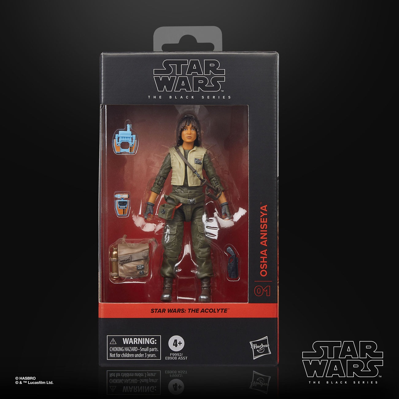 Imagen del producto Star Wars: The Acolyte figura Black Series Osha Aniseya 15 cm