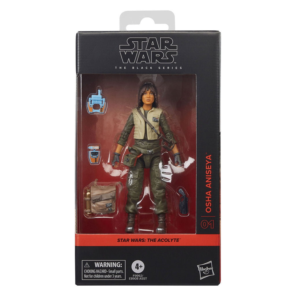 Imagen del producto Star Wars: The Acolyte figura Black Series Osha Aniseya 15 cm