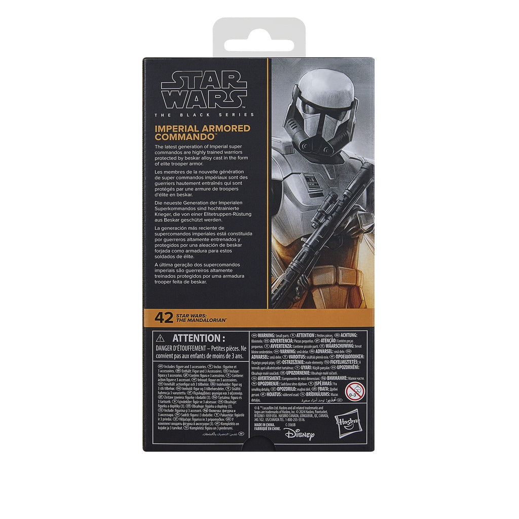 Imagen del producto Star Wars: The Mandalorian figura Black Series Imperial Armored Commando 15 cm