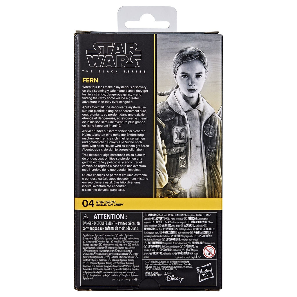 Imagen del producto Star Wars: Skeleton Crew figura de acción Black Series Fern 15 cm