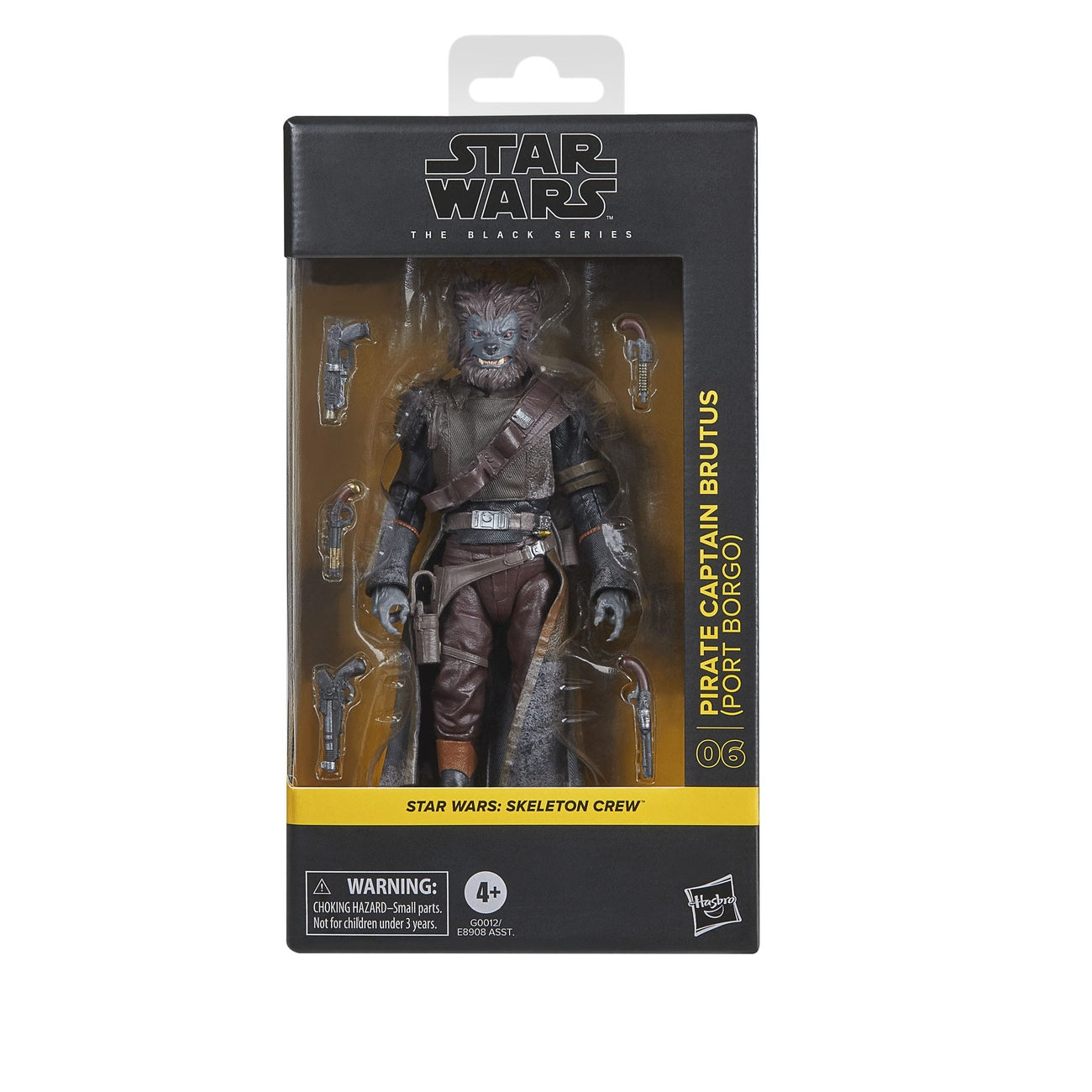 Imagen del producto Star Wars: Skeleton Crew figura Black Series Pirate Captain Brutus (Port Borgo) 15 cm