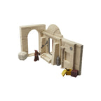 Imagen del producto Star Wars Episodio IV Vintage Collection Playset Streets of Mos Eisley con figura de acción Jawa