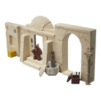 Imagen del producto Star Wars Episodio IV Vintage Collection Playset Streets of Mos Eisley con figura de acción Jawa