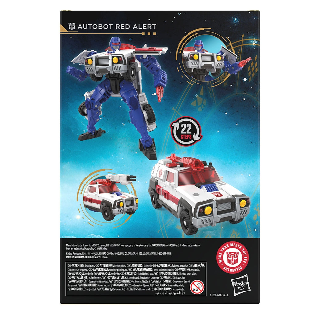 Imagen del producto Transformers Age of the Primes figura de acción Voyager Class The Thirteen Autobot Red Alert 18 cm