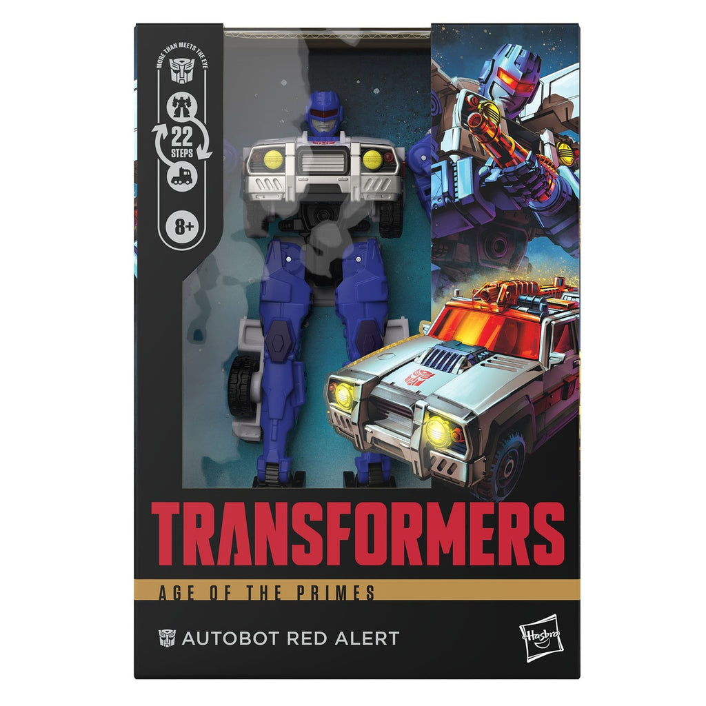 Imagen del producto Transformers Age of the Primes figura de acción Voyager Class The Thirteen Autobot Red Alert 18 cm