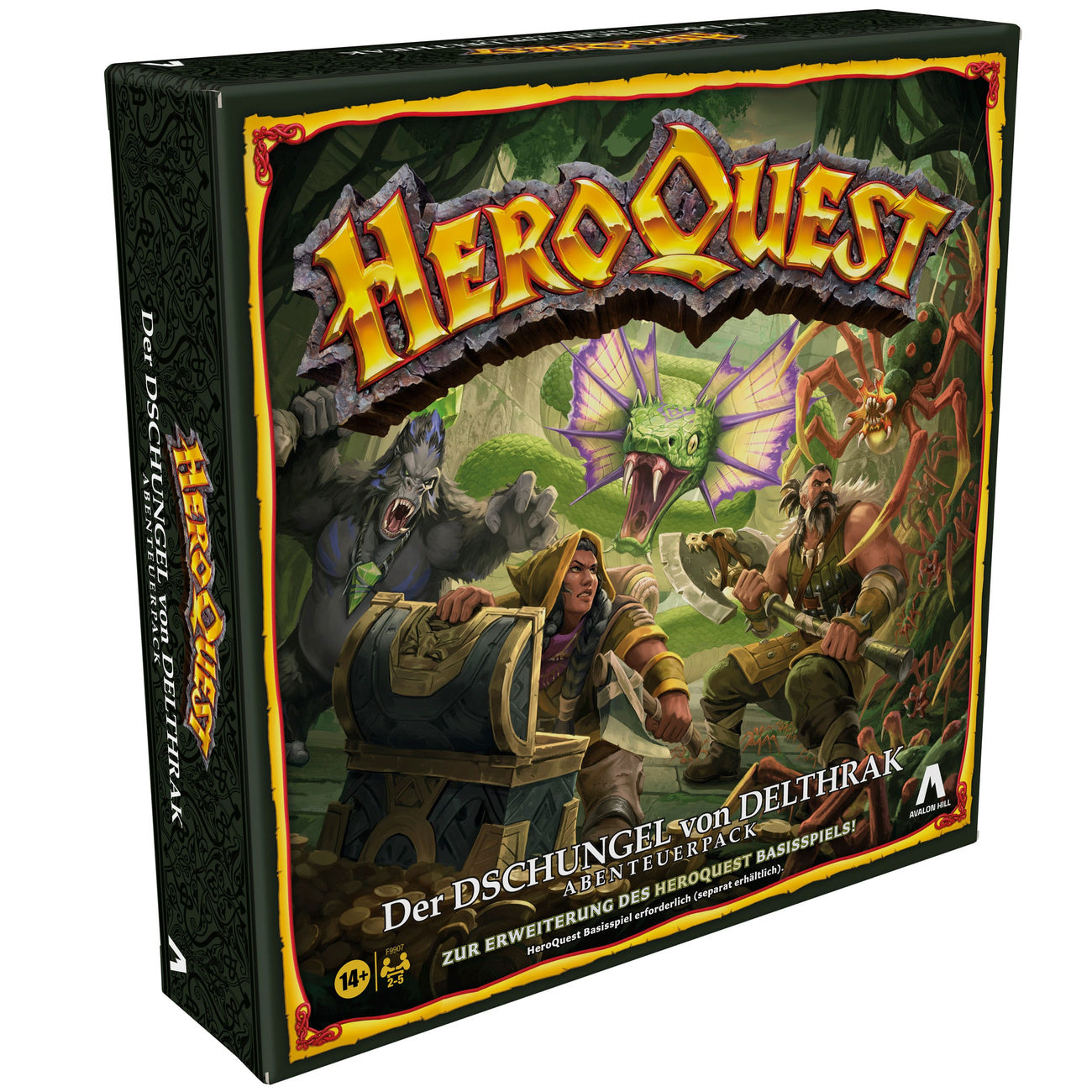 Imagen del producto HeroQuest Expansión de juego de mesa La Jungla de Delthrak Adventure Pack *Versión alemana*