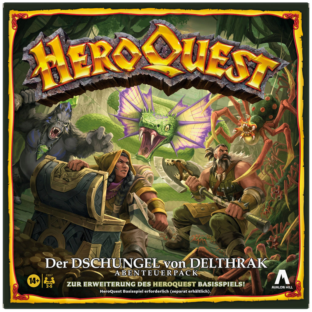 Imagen del producto HeroQuest Expansión de juego de mesa La Jungla de Delthrak Adventure Pack *Versión alemana*
