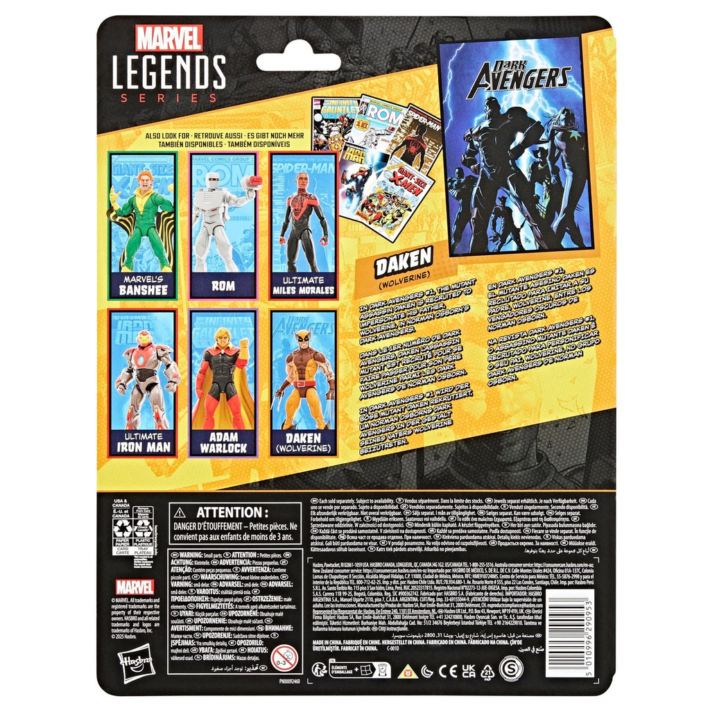 Imagen del producto Figura de acción Dark Avengers Marvel Legends Daken (Wolverine) 15 cm