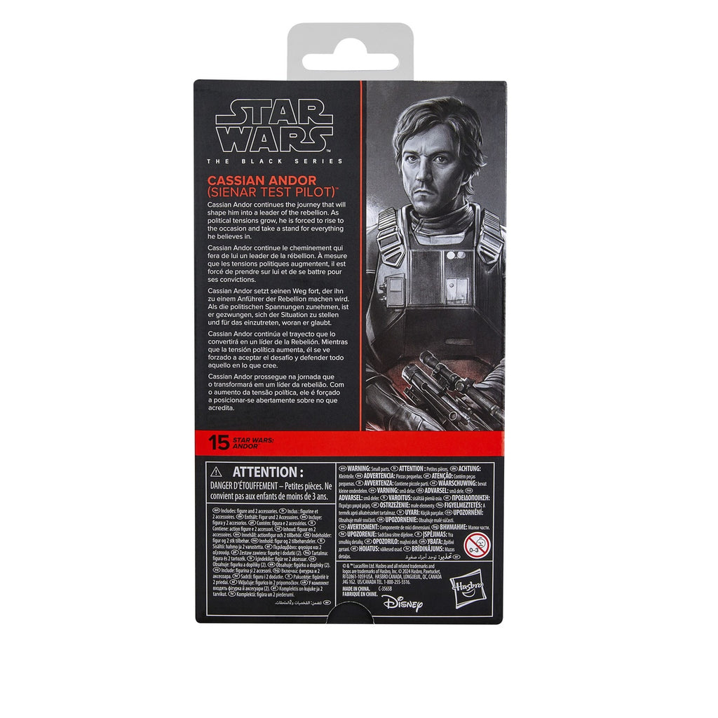 Product image Star Wars: Andor Black Series Action Figure Cassian Andor (Sienar Test Pilot) 15 cm