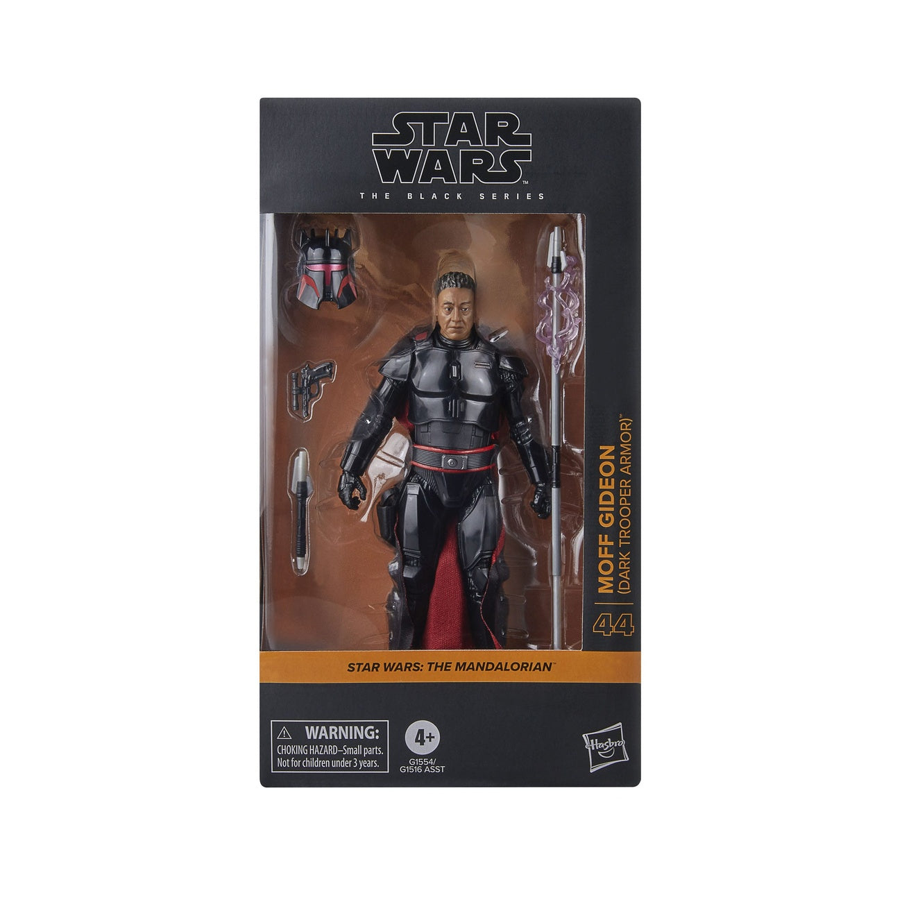 Imagen del producto Star Wars: The Mandalorian Black Series Figura de acción Moff Gideon (Dark Trooper Armor) 15 cm