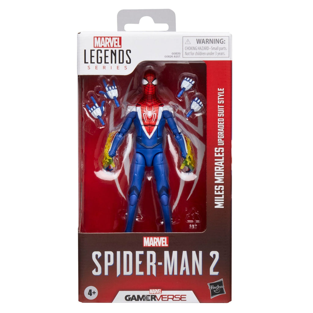 Imagen del producto Spider-Man 2 Marvel Legends Gamerverse Figura de acción Miles Morales (Upgraded Suit Style) 15 cm