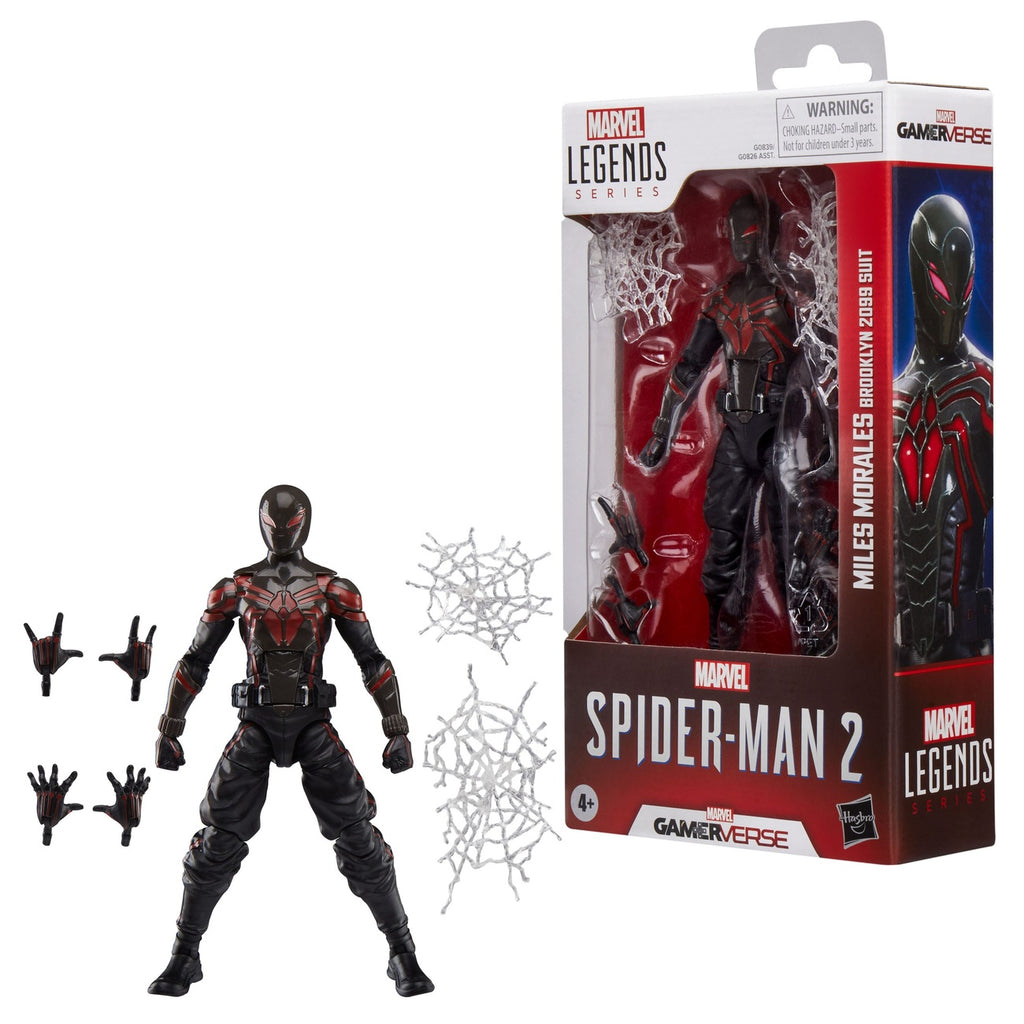 Imagen del producto Spider-Man 2 Marvel Legends Gamerverse Figura de acción Miles Morales (Brooklyn 2099 Suit) 15 cm